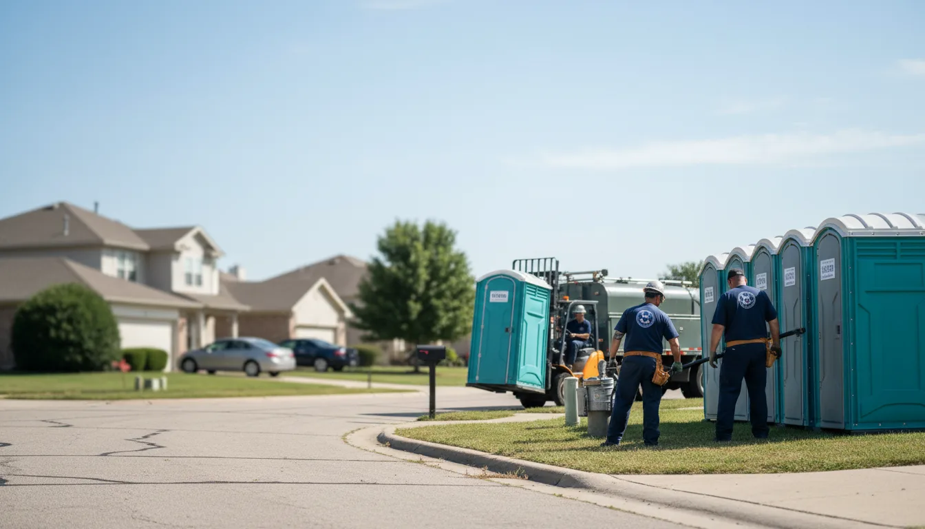 Porta Potty Rental in Gladstone, MO near me